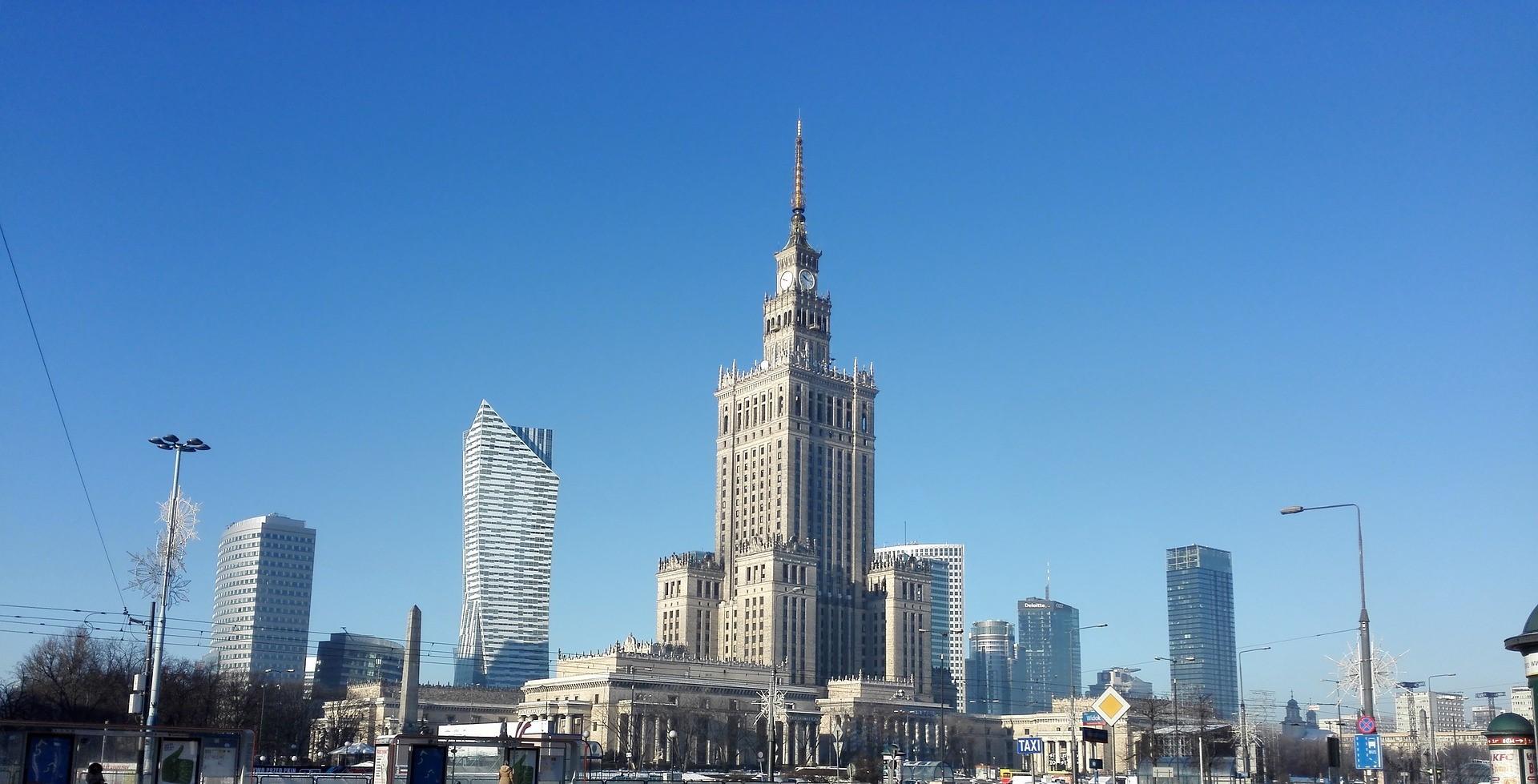 The Palace of Culture and Science