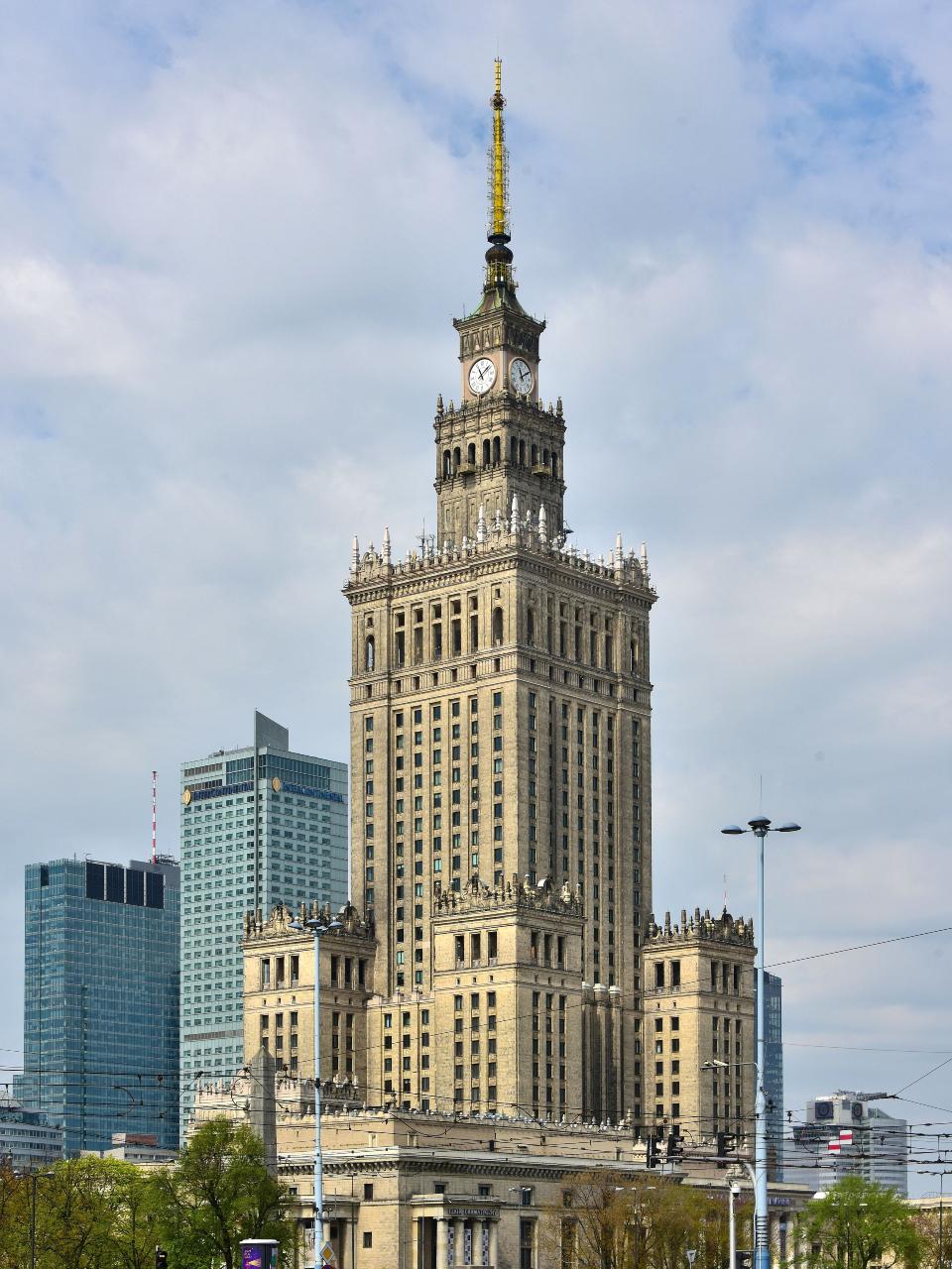 The Palace of Culture and Science