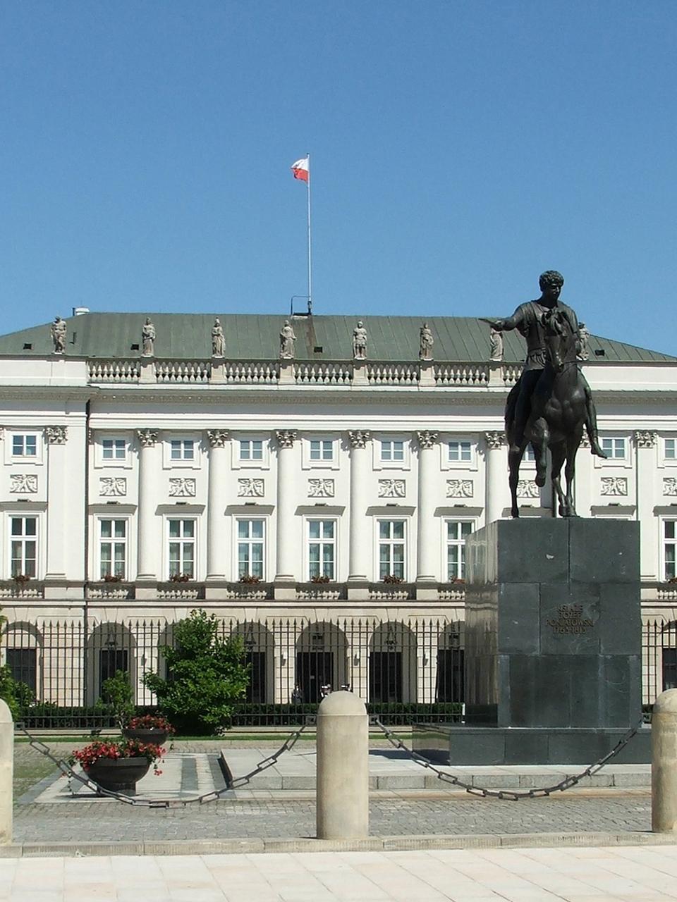 Presidential Palace in Warsaw